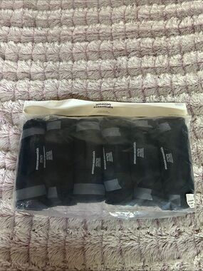 Amazon Essentials Black Athletic Socks 5-Pack - Men’s Low-Cut size XL
